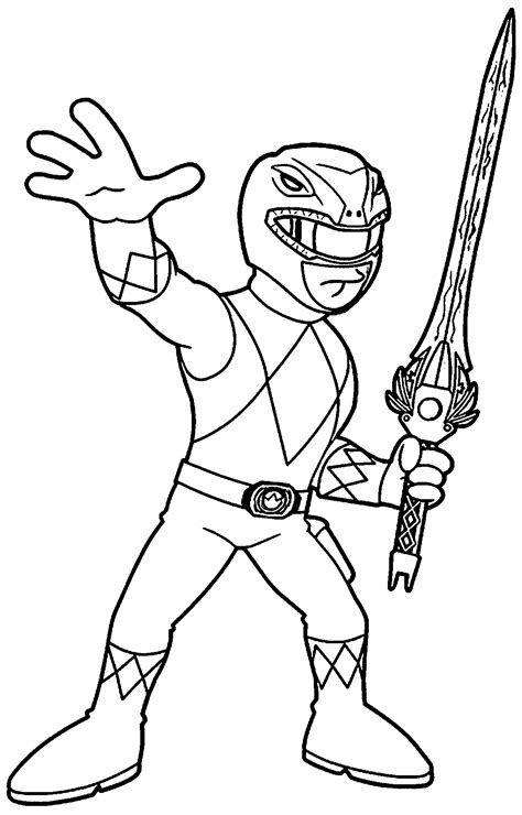 power ranger printable